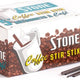Stone - 4.5" Brown Flat Coffee Stirrer, 1000/Bx - 101100