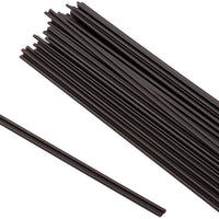 Stone - 6" Brown Hollow Coffee Stirrer, 1000/Bx - 091400 (Special Order Item)