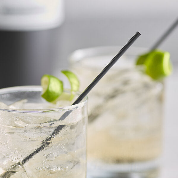 Stone - 6" Sturdi Sips Cocktail Straw, 5000/Cs - 015700