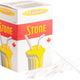 Stone - 8" Flexible Wrapped Straw, 400/Cs - 071800