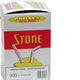 Stone - 8" White Milkshake Straw, 500/Bx - 081600