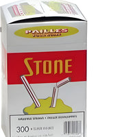 Stone - 8" White Milkshake Straw, 500/Bx - 081600 (Special Order Item)