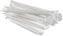 Stone - 8” White Paper Wrapped Milkshake Straw, 150/Bx - ST400140