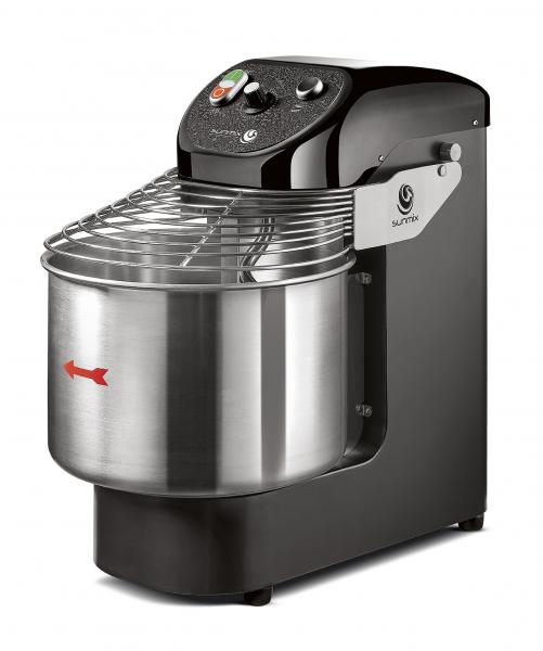 Sunmix - 19 Qt Black Easy Line Spiral Dough Mixer - EASY15-B