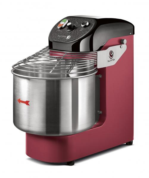 Sunmix - 19 Qt Red Easy Line Spiral Dough Mixer - EASY15-R