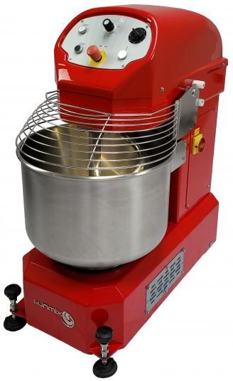 Sunmix - 208V 70 Qt Red Top Line Spiral Mixer, Three Phase - SUN50 TL B RD