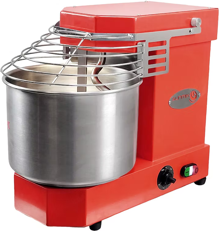 Sunmix - 8.5 Qt Red Small Line Dough Mixer (6 Kg) - SUN6RD