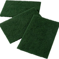 Swipes - 6" X 9" Green Medium Duty Scouring Pad, 10/Pk - SO96