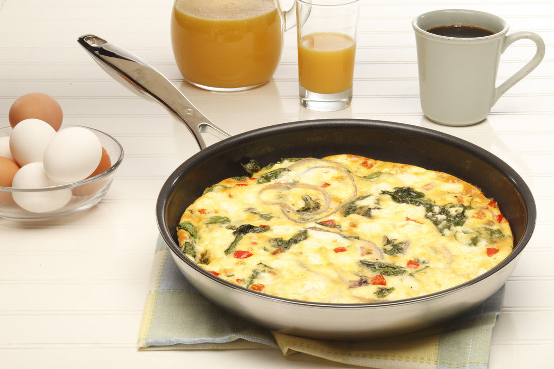 Swiss Diamond - 11" Nonstick Clad Fry Pan (28 cm) - SDP3528i