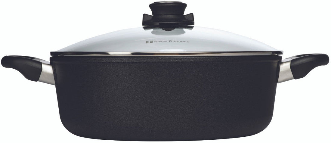 Swiss Diamond - 11" XD Non-Stick Braiser with Lid (28 cm) - XD6928c