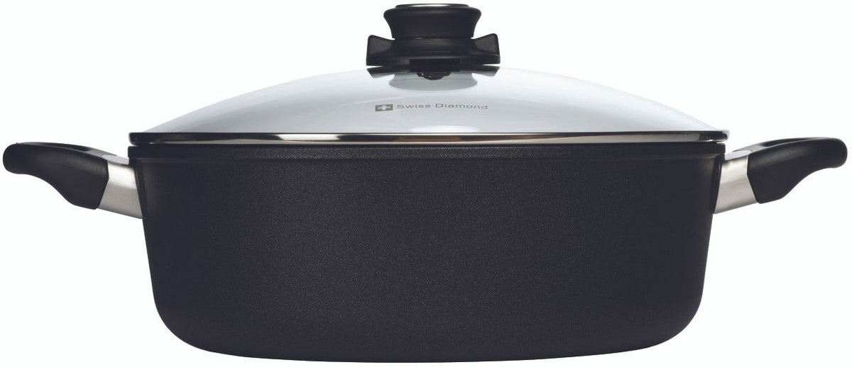 Swiss Diamond - 11" XD Non-Stick Braiser with Lid (28 cm) - XD6928c