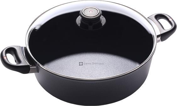 Swiss Diamond - 11" XD Non-Stick Braiser with Lid (28 cm) - XD6928c