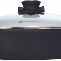 Swiss Diamond - 11" XD Non-Stick Induction Sauteuse with Lid (28 cm) - XD6628ic