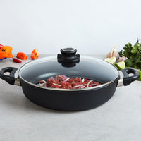 Swiss Diamond - 11" XD Non-Stick Induction Sauteuse with Lid (28 cm) - XD6628ic