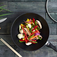 Swiss Diamond - 11" XD Non-Stick Induction Wok with Lid (28 cm) - XD61128iC