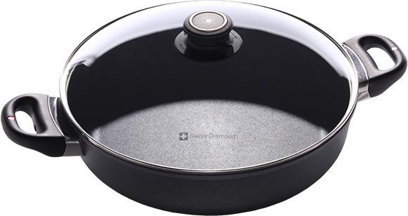 Swiss Diamond - 11" XD Non-Stick Sauteuse with Lid (28 cm) - XD6628c