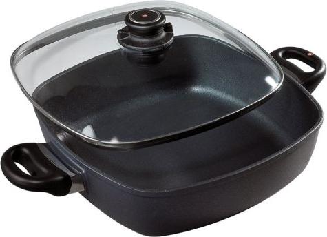 Swiss Diamond - 11" x 11" Classic Nonstick Square Casserole with Lid - (5 QTs) - 66282C
