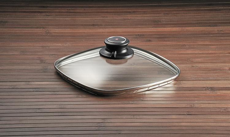 Swiss Diamond - 11 x 11" Square Tempered Glass Lid (28 cm x 28 cm) - CS228SD