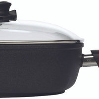 Swiss Diamond - 11" x 11" XD Non-Stick Induction Square Sauté Pan with Lid (28 cm x 28 cm) - XD66283ic