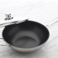 Swiss Diamond - 12.5" Nonstick Clad Wok with Lid (32 cm) - SDP31032ic