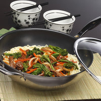 Swiss Diamond - 12.5" Nonstick Clad Wok with Lid (32 cm) - SDP31032ic