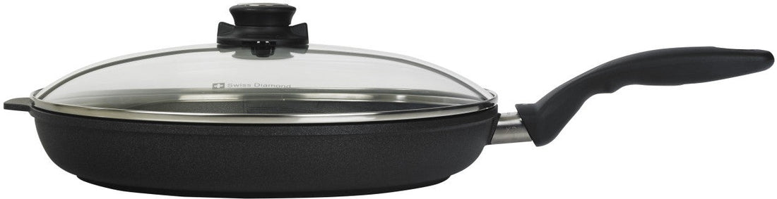 Swiss Diamond - 12.5" XD Non-Stick Fry Pan with Lid (32 cm) - XD6432C