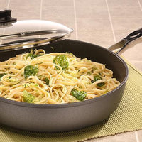 Swiss Diamond - 12.5" XD Non-Stick Induction Sauté Pan with Lid & Stainless Steel Handle (32 cm) - XD6732iC