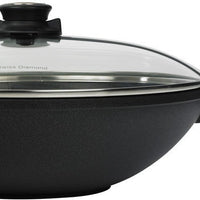 Swiss Diamond - 12.5" XD Non-Stick Induction Wok with Lid & Rack (32 cm) - XD61132iC