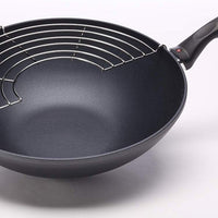 Swiss Diamond - 12.5" XD Non-Stick Induction Wok with Lid & Rack (32 cm) - XD61132iC