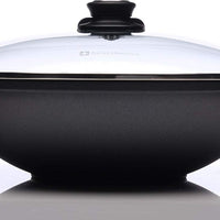 Swiss Diamond - 12.5" XD Non-Stick Induction Wok with Lid & Rack (32 cm) - XD61132iC