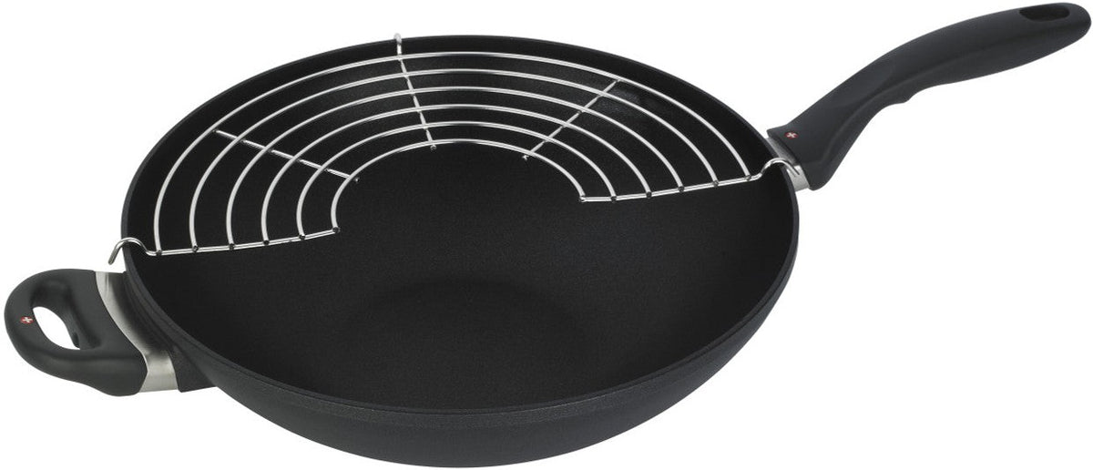 Swiss Diamond - 12.5" XD Non- Stick Wok with Lid & Rack (32 cm) - XD61132C