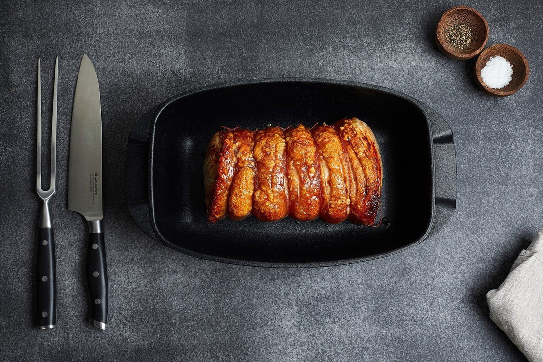 Swiss Diamond - 13" x 8" XD Non-Stick Roaster with Lid (33 cm x 21 cm) - XD61033c