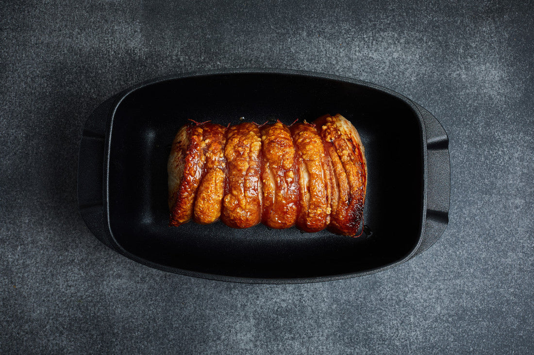 Swiss Diamond - 13" x 8" XD Non-Stick Roaster with Lid (33 cm x 21 cm) - XD61033c