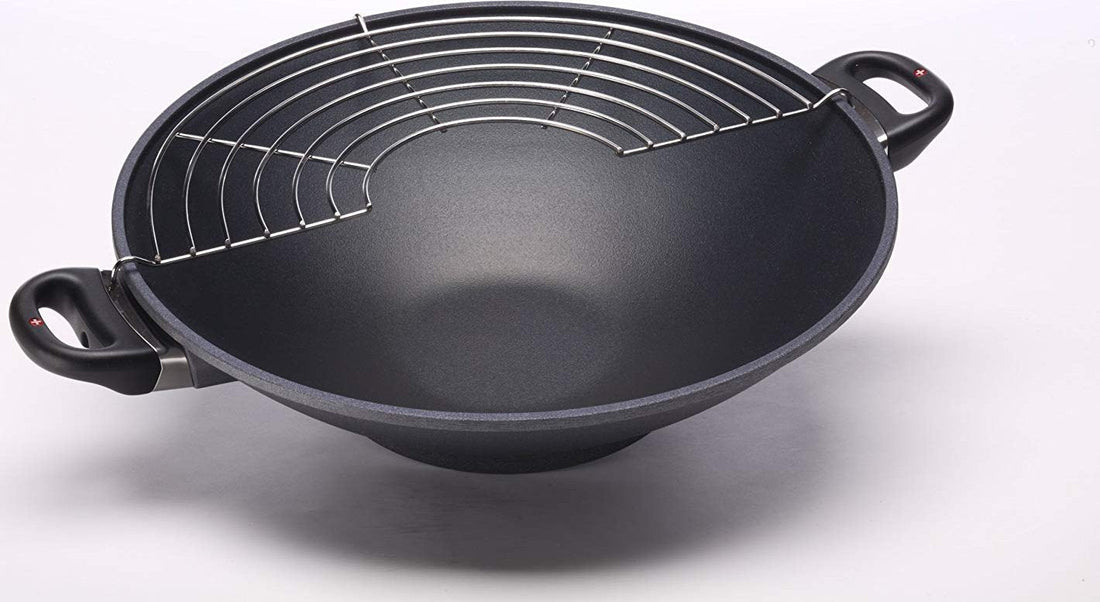 Swiss Diamond - 14" XD Non-Stick Wok with Lid & Rack (36 cm) - XD61136c