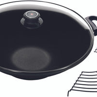 Swiss Diamond - 14" XD Non-Stick Wok with Lid & Rack (36 cm) - XD61136c