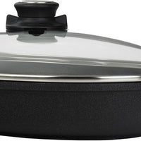 Swiss Diamond - 15" x 10.25" XD Non-Stick Oval Fry Pan with Lid (38 cm x 26 cm) - XD6538c