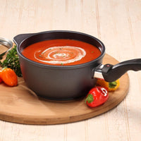 Swiss Diamond - 1.3 L Classic Nonstick Sauce Pan with Lid - (6.25") - 6716C