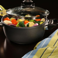 Swiss Diamond - 2 L Classic Nonstick Casserole with Lid (8") - 6820C