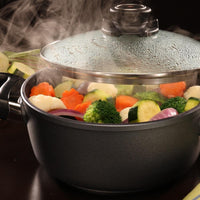 Swiss Diamond - 2 L Classic Nonstick Casserole with Lid (8") - 6820C