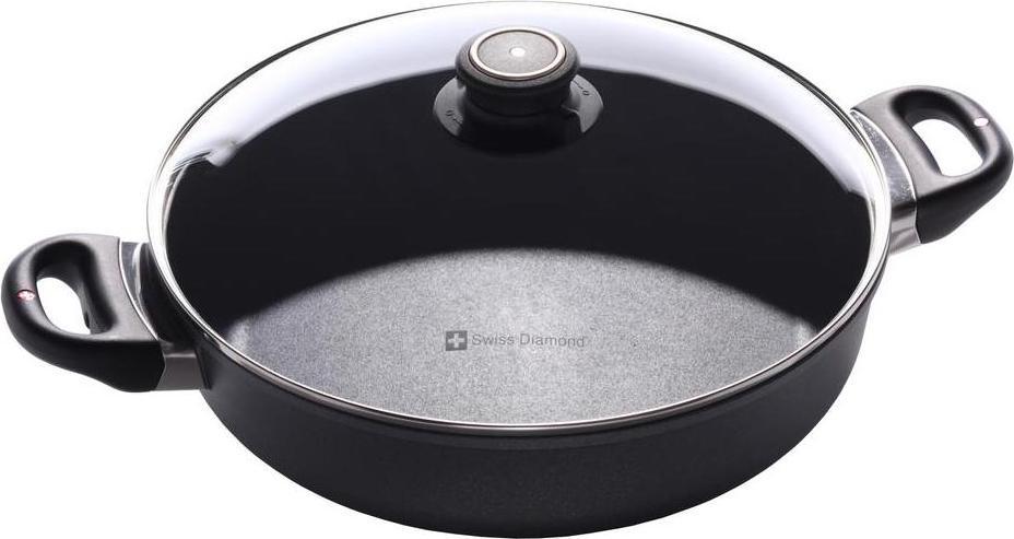 Swiss Diamond - 3.5 L Classic Nonstick Sauteuse with Lid (11") - 6628C