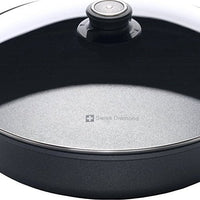 Swiss Diamond - 4.5 L Induction Nonstick Sauteuse with Lid - (12.5") - 6632ic