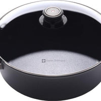 Swiss Diamond - 5 L Induction Nonstick Braiser with Lid (11") - 6928ic