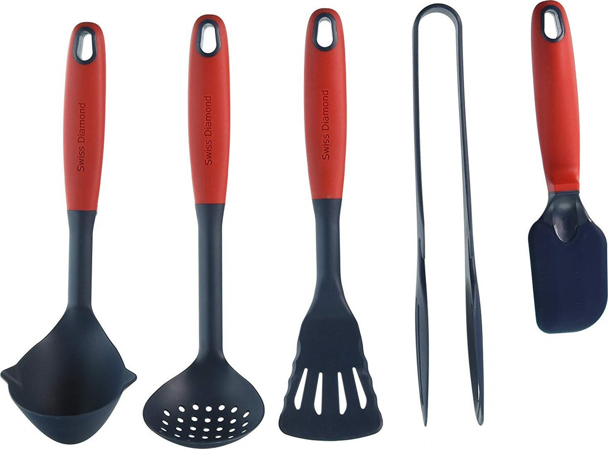 Swiss Diamond - 5 Piece Kitchen Tool Set - SDTSET02
