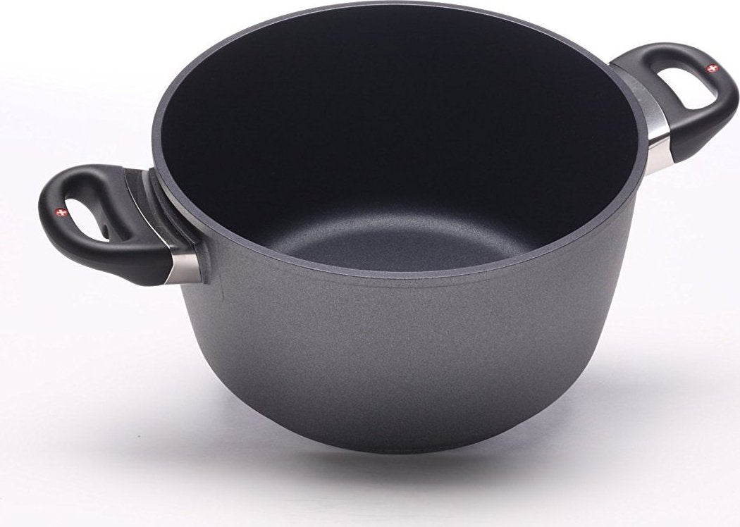 Swiss Diamond - 5.2 L Induction Nonstick Soup Pot with Lid (9.5") - 6124IC