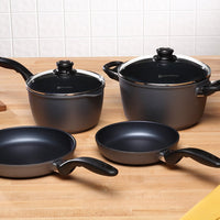 Swiss Diamond - 6 PC HD Induction Nonstick Cookware Set - 6006i