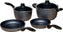 Swiss Diamond - 6 PC HD Induction Nonstick Cookware Set - 6006i