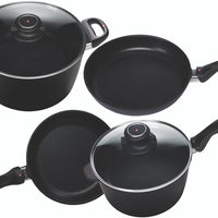 Swiss Diamond - 6 Piece XD Non-Stick Induction Cookware Set - XDSET6006i