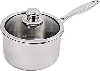 Swiss Diamond - 6.3" Nonstick Clad Sauce Pan with Lid (16 cm) - SDP31016ic