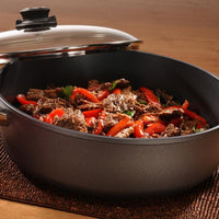 Swiss Diamond - 6.8 L Induction Nonstick Braiser with Lid (12.5") - 6932ic