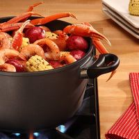 Swiss Diamond - 8 L Classic Nonstick Stock Pot with Lid - (11") - 6128C